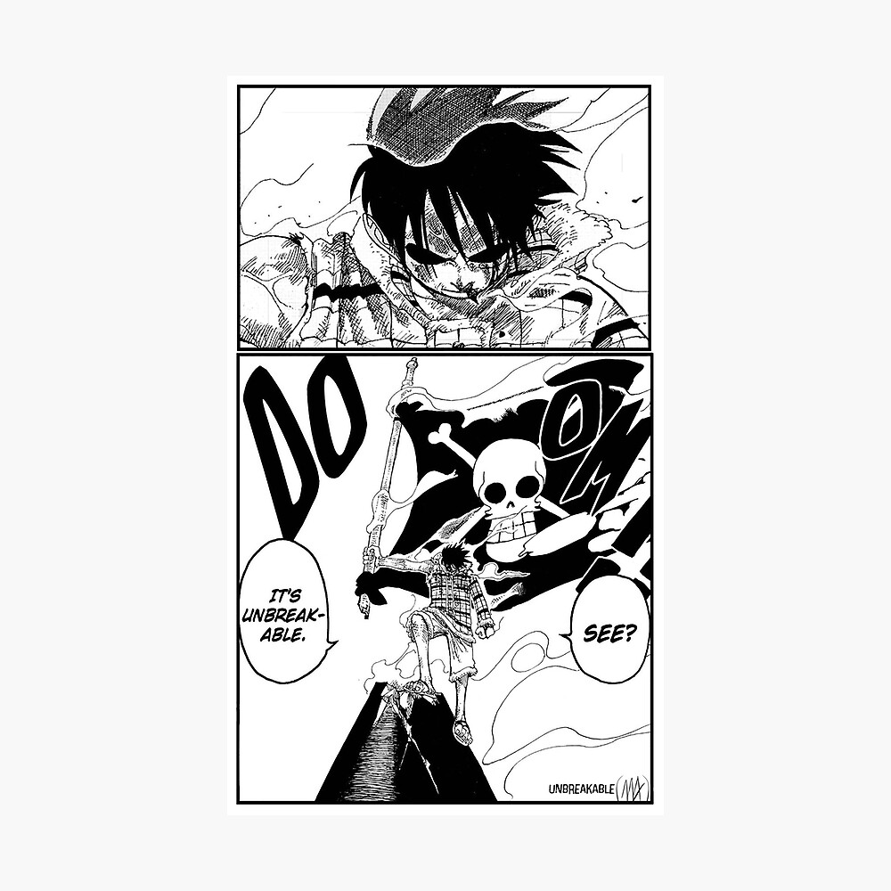 Unbreakable Poster By Mangaaniki Redbubble