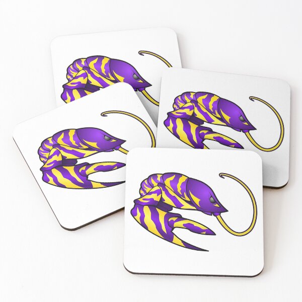 Item preview, Purple and Gold Crawfish  designed and sold by muskitt.