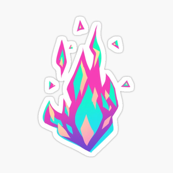 Promare Lio's Fire Sticker