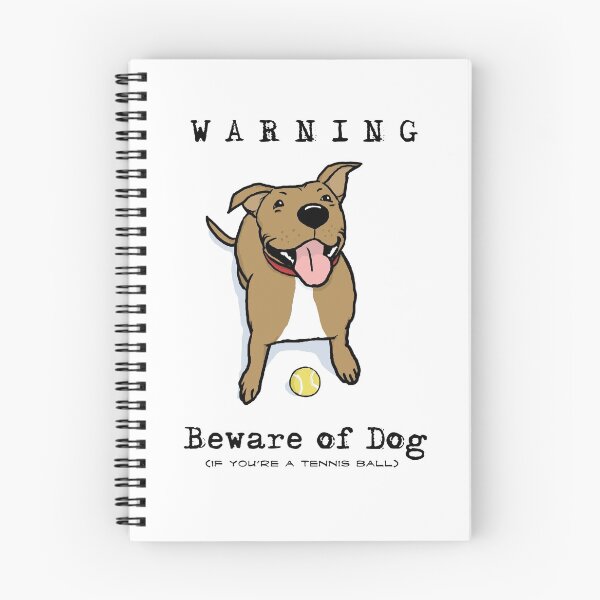 Item preview, Warning: Beware of Dog (if you're a tennis ball) designed and sold by Jenn Inashvili.