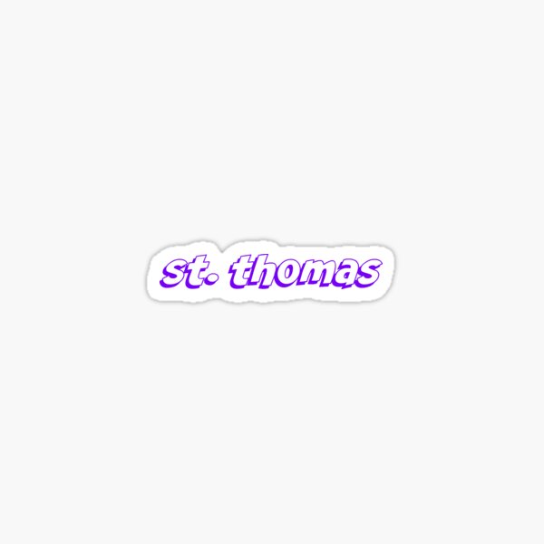 St. Thomas Sticker