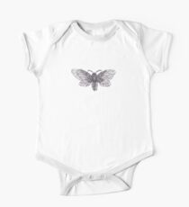 Body de manga corta para bebé Steampunk Moth