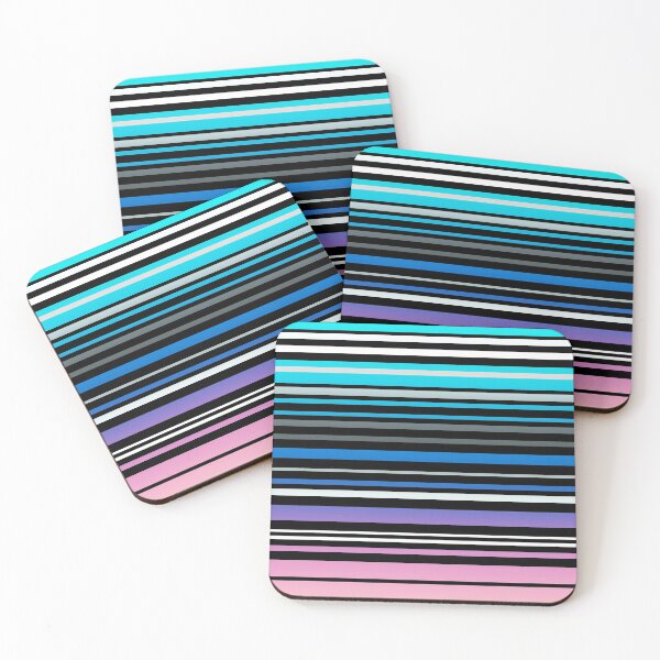 Item preview, Simple striped pattern, simple, striped, stripes, multicolored stripes designed and sold by fuzzyfox.