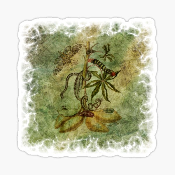 Botanica Malefactum 9 - Cassava Sticker