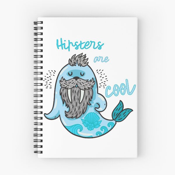 Item preview, Hipsters are cool designed and sold by Hangrid-Work.