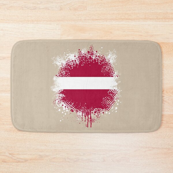 Item preview, Flag of Latvia - Splat designed and sold by pixelinga.