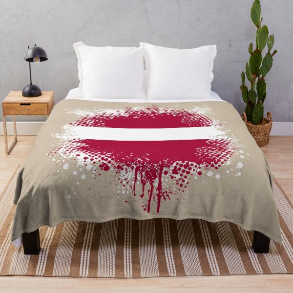Item preview, Flag of Latvia - Splat designed and sold by pixelinga.