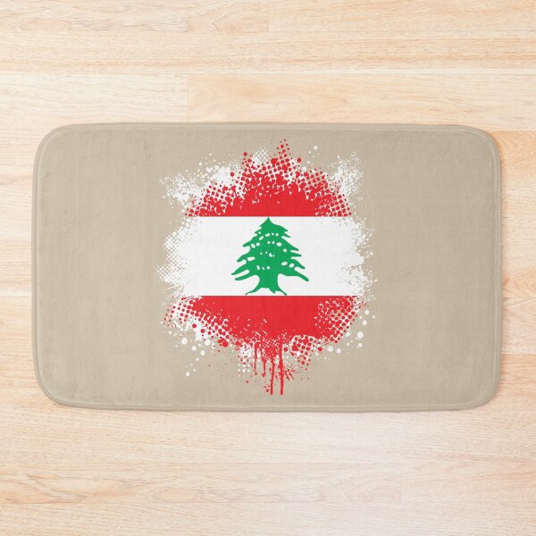 Item preview, Flag of Lebanon - Splat designed and sold by pixelinga.