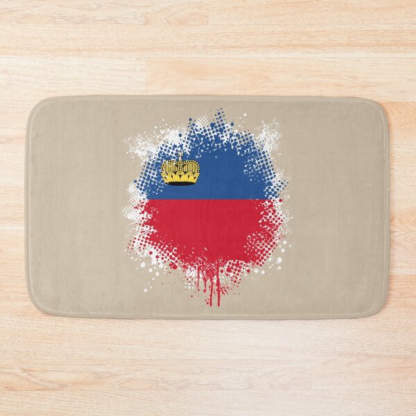 Item preview, Flag of Liechtenstein - Splat designed and sold by pixelinga.