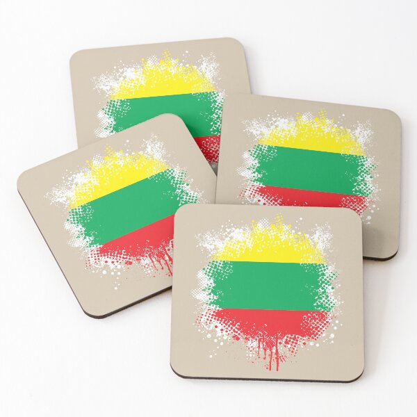 Item preview, Flag of Lithuania - Splat designed and sold by pixelinga.