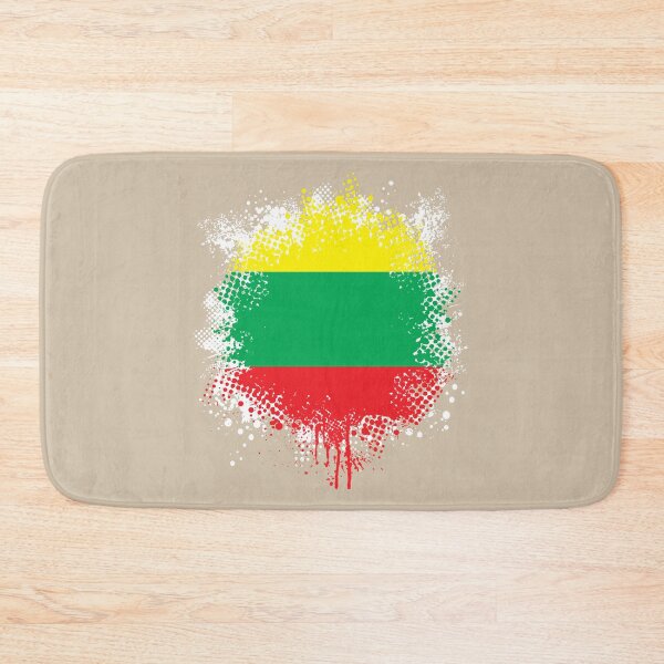 Item preview, Flag of Lithuania - Splat designed and sold by pixelinga.