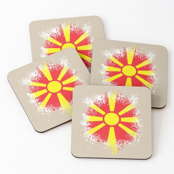 Item preview, Flag of Macedonia - Splat designed and sold by pixelinga.