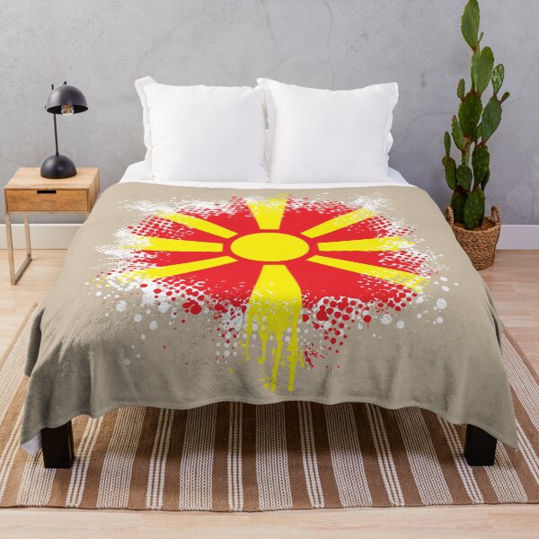 Item preview, Flag of Macedonia - Splat designed and sold by pixelinga.