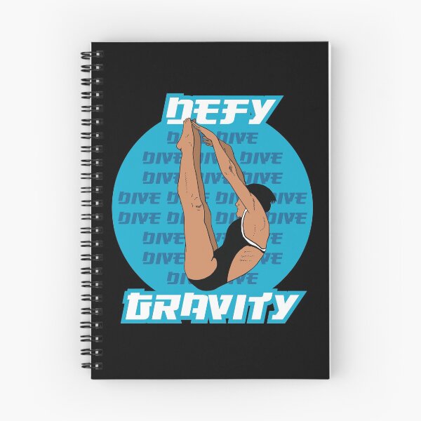 Item preview, Girls Diving Defy Gravity by Springboard Platform Diver Gifts designed and sold by oberdoofus.