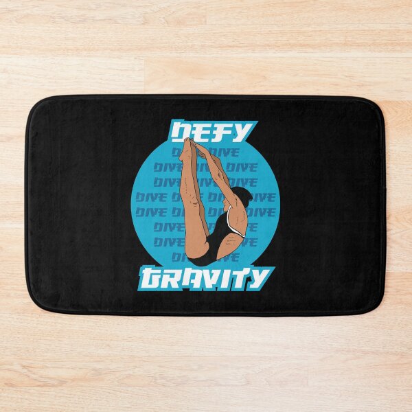 Item preview, Girls Diving Defy Gravity by Springboard Platform Diver Gifts designed and sold by oberdoofus.