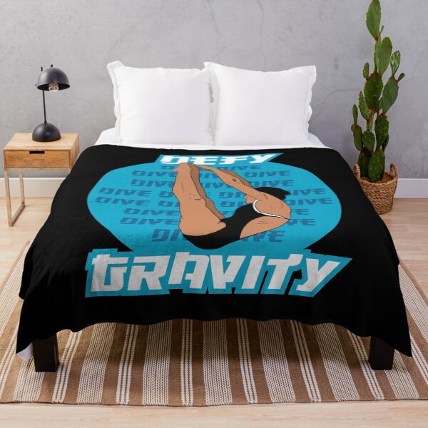 Item preview, Girls Diving Defy Gravity by Springboard Platform Diver Gifts designed and sold by oberdoofus.