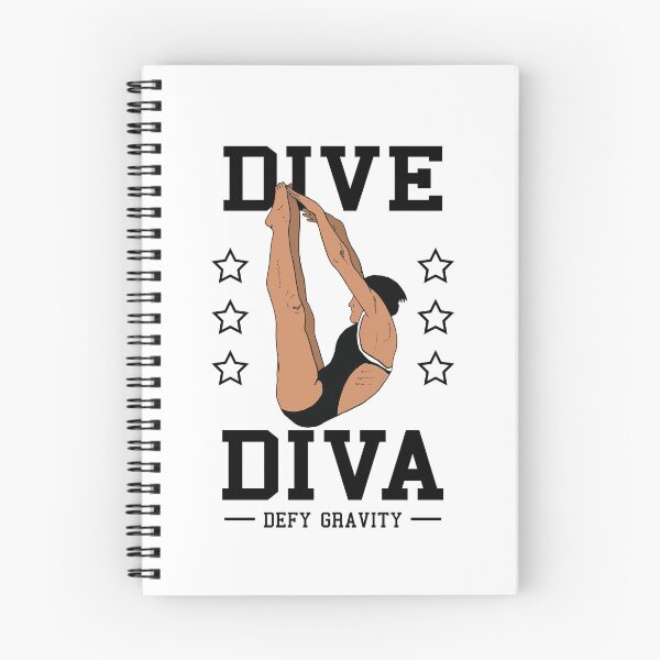 Item preview, Womens Diving Dive Diva by Springboard Platform Diver Gifts designed and sold by oberdoofus.