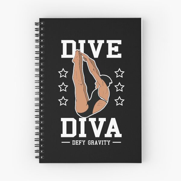 Item preview, Womens Diving Dive Diva by Springboard Platform Diver Gifts designed and sold by oberdoofus.