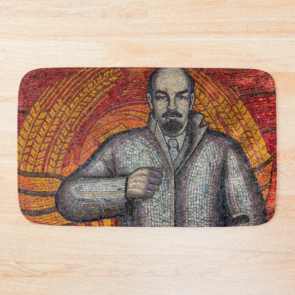 Artikelvorschau, Lenin-Graffiti-Mosaik entworfen und verkauft von Cryptodesignz.