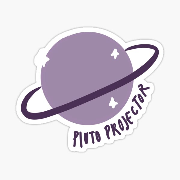 Pluto Projector Rex Orange County Sticker