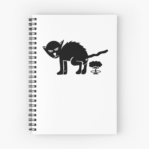 Item preview, Rude Cat Antisocial Atomic Poo by Rude Cats Gifts designed and sold by oberdoofus.