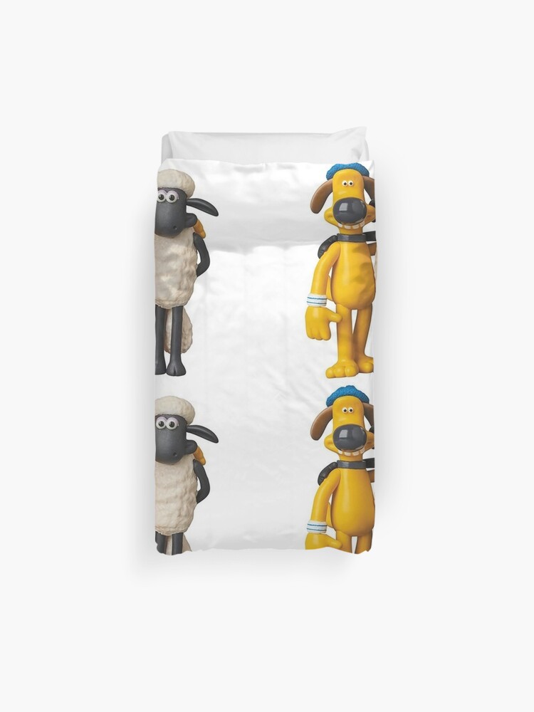 The Sheep Show Is Good Look For You And Shaun Duvet Cover By