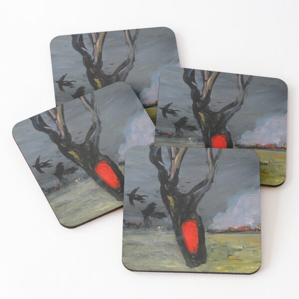 Item preview, burning tree designed and sold by glennbrady.