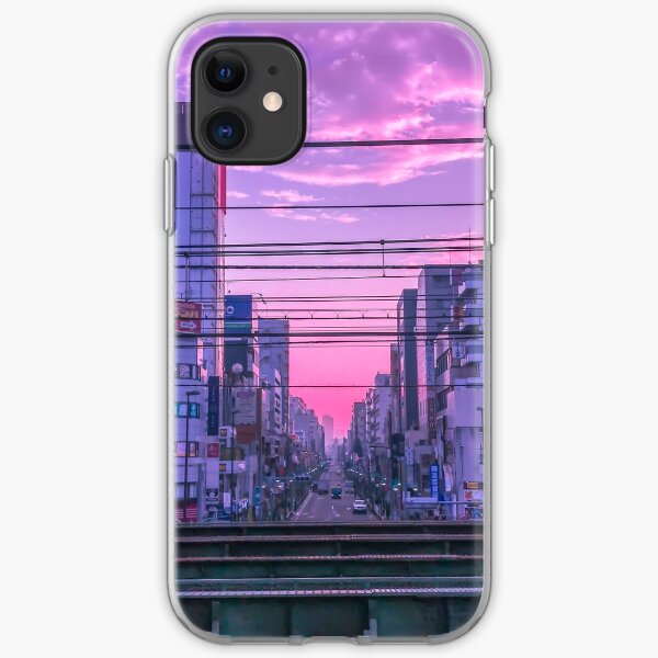 Tokyo Skies iPhone Soft Case