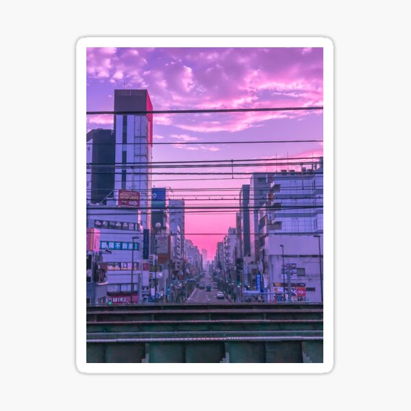 Tokyo Skies Sticker
