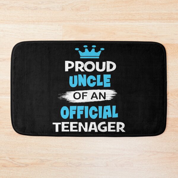 Item preview, Proud Uncle Of An Official Teenager, 13th B-Day Party design designed and sold by Grabitees.