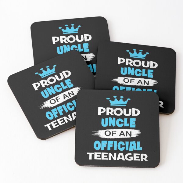 Item preview, Proud Uncle Of An Official Teenager, 13th B-Day Party design designed and sold by Grabitees.