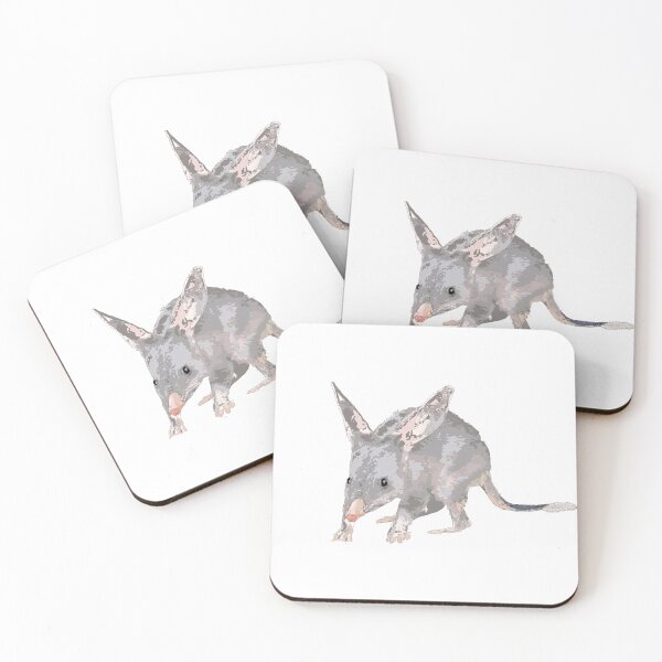 Item preview, Greater Bilby Macrotis lagotis by Chrissy Wild on white designed and sold by ChrissyWild.