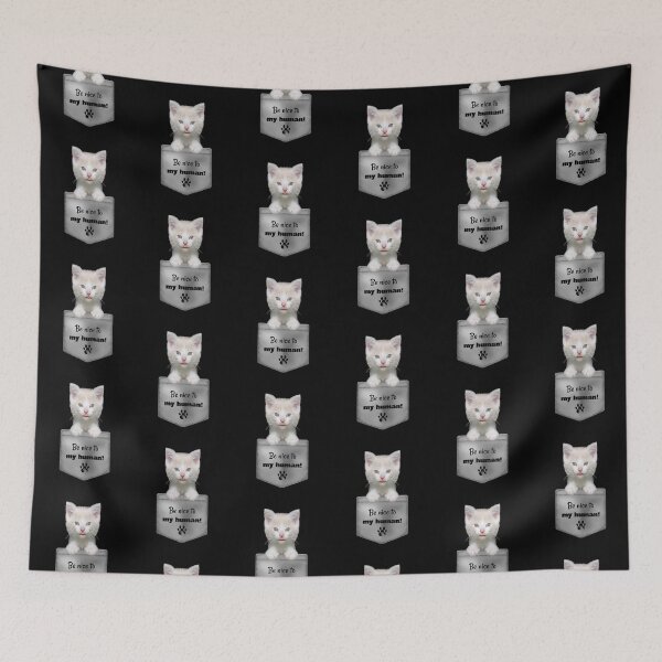 Item preview, Real kitten in pocket with tongue sticking out designed and sold by With My Hands By K.