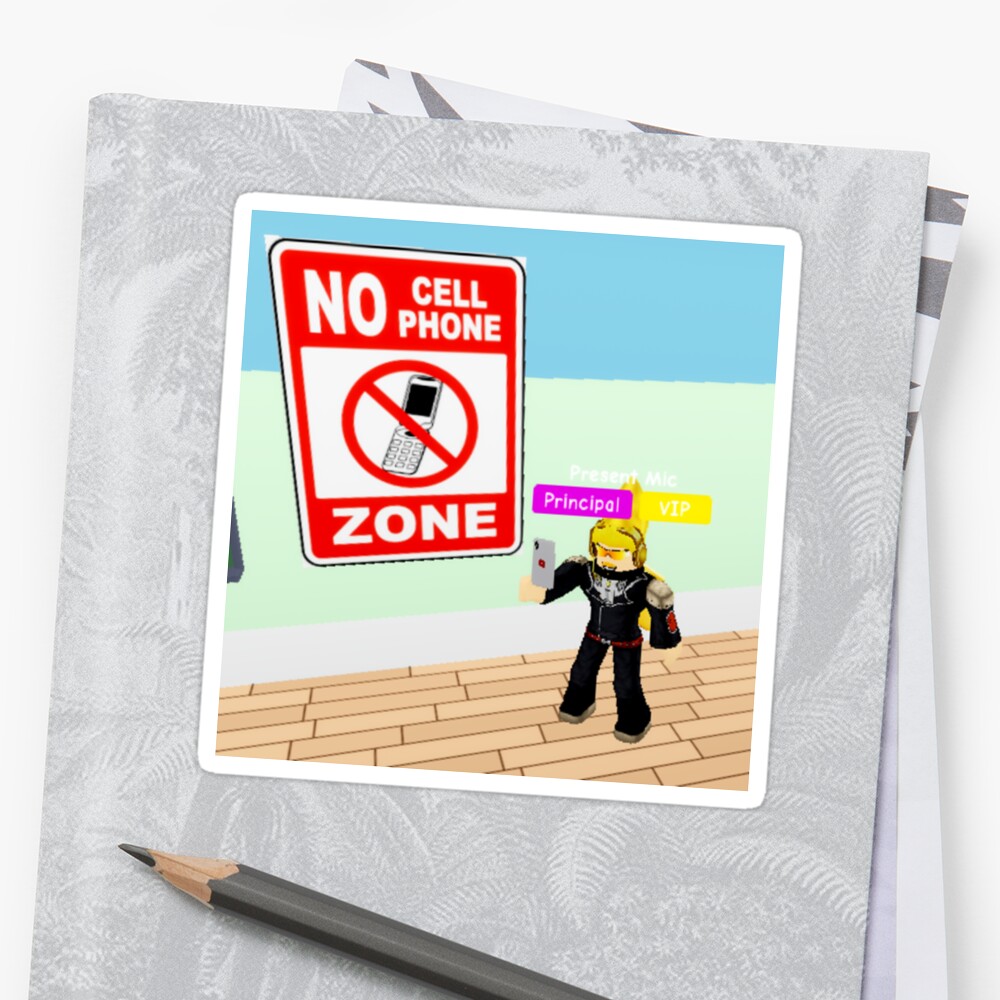 Present Mic The Rebel Sticker By Galaxyghoul Redbubble - roblox angst code