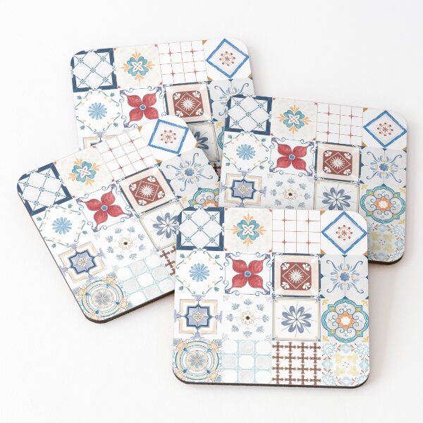 Item preview, Pastel Talavera Tiles designed and sold by ECLECTICimprint.