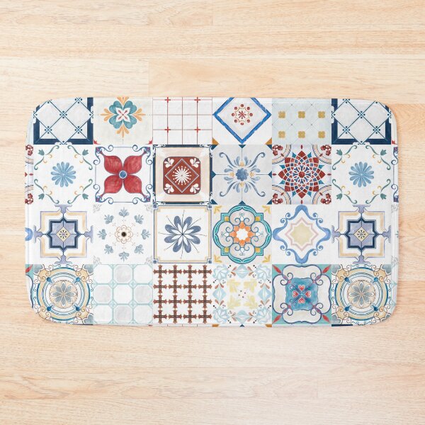Item preview, Pastel Talavera Tiles designed and sold by ECLECTICimprint.
