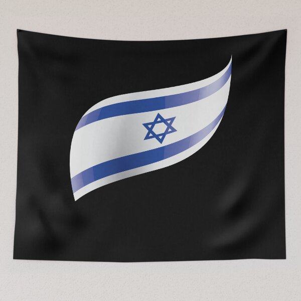 Item preview, Israel flag waving designed and sold by 1681830934131.
