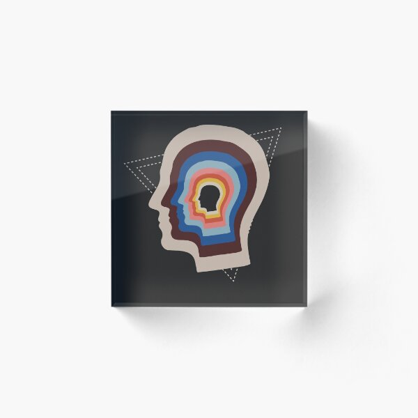 Tame Impala - Yendo hacia atrás Bloque acrílico