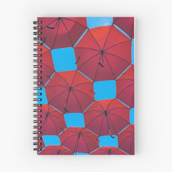 Item preview, Red Flying Umbrellas designed and sold by Cryptodesignz.