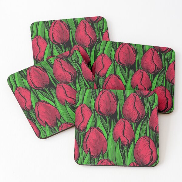 Item preview, Red tulips designed and sold by Katerina Mitkova Kirilova.