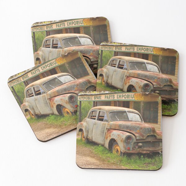 Item preview, Old rusty car designed and sold by FranWest.