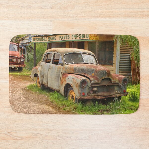 Item preview, Old rusty car designed and sold by FranWest.