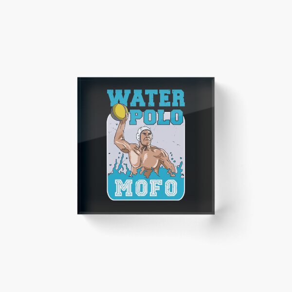 Item preview, Water Polo Player Mofo Swimming by Water Polo Swimming Gifts designed and sold by oberdoofus.