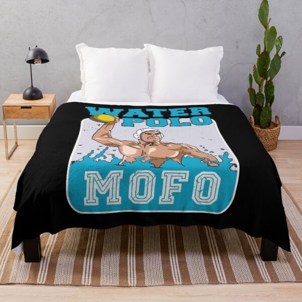 Item preview, Water Polo Player Mofo Swimming by Water Polo Swimming Gifts designed and sold by oberdoofus.