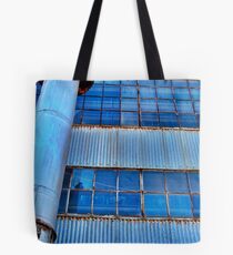 Industrial warehouse... Tote Bag