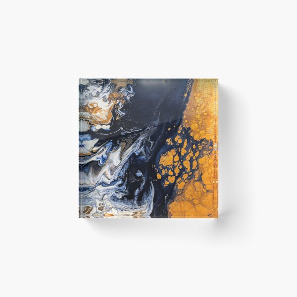 Item preview, Lava Gold Paint Splatter designed and sold by Cryptodesignz.