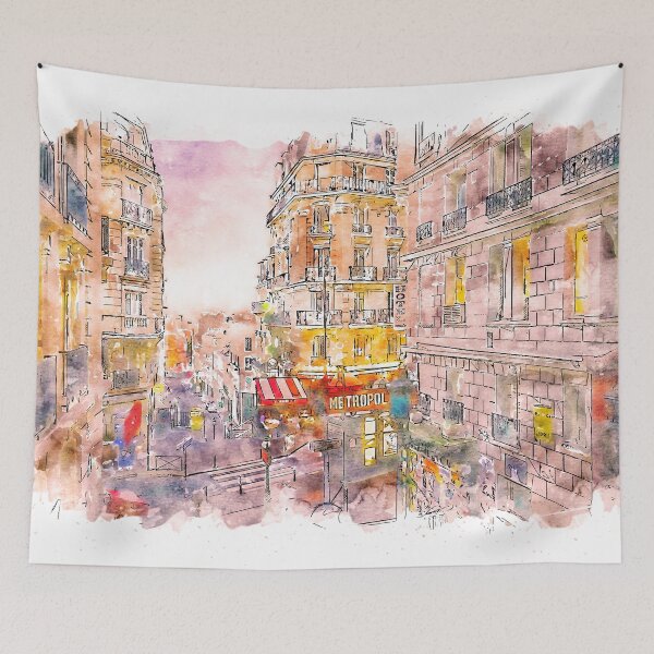 Item preview, Paris Panorama designed and sold by AM FineArtPrints.