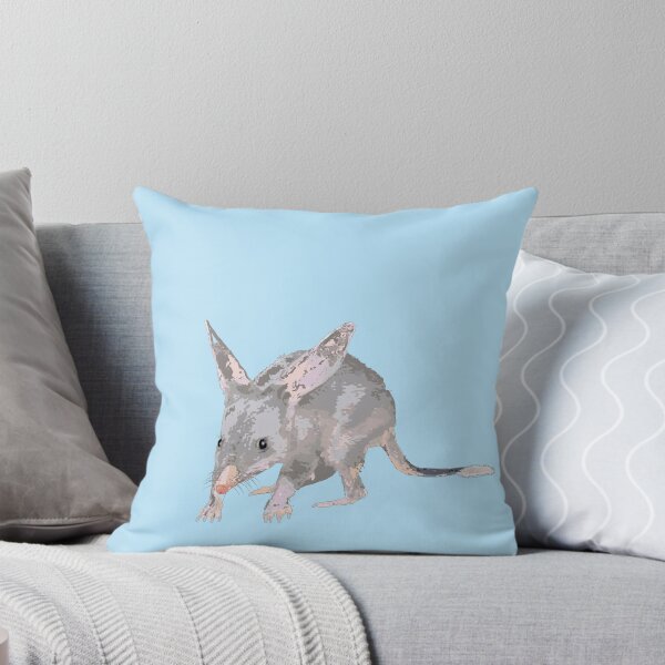 Item preview, Greater Bilby Macrotis lagotis by Chrissy Wild on Blue designed and sold by ChrissyWild.