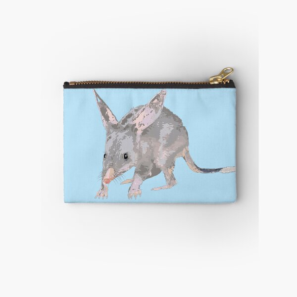 Item preview, Greater Bilby Macrotis lagotis by Chrissy Wild on Blue designed and sold by ChrissyWild.