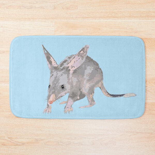 Item preview, Greater Bilby Macrotis lagotis by Chrissy Wild on Blue designed and sold by ChrissyWild.